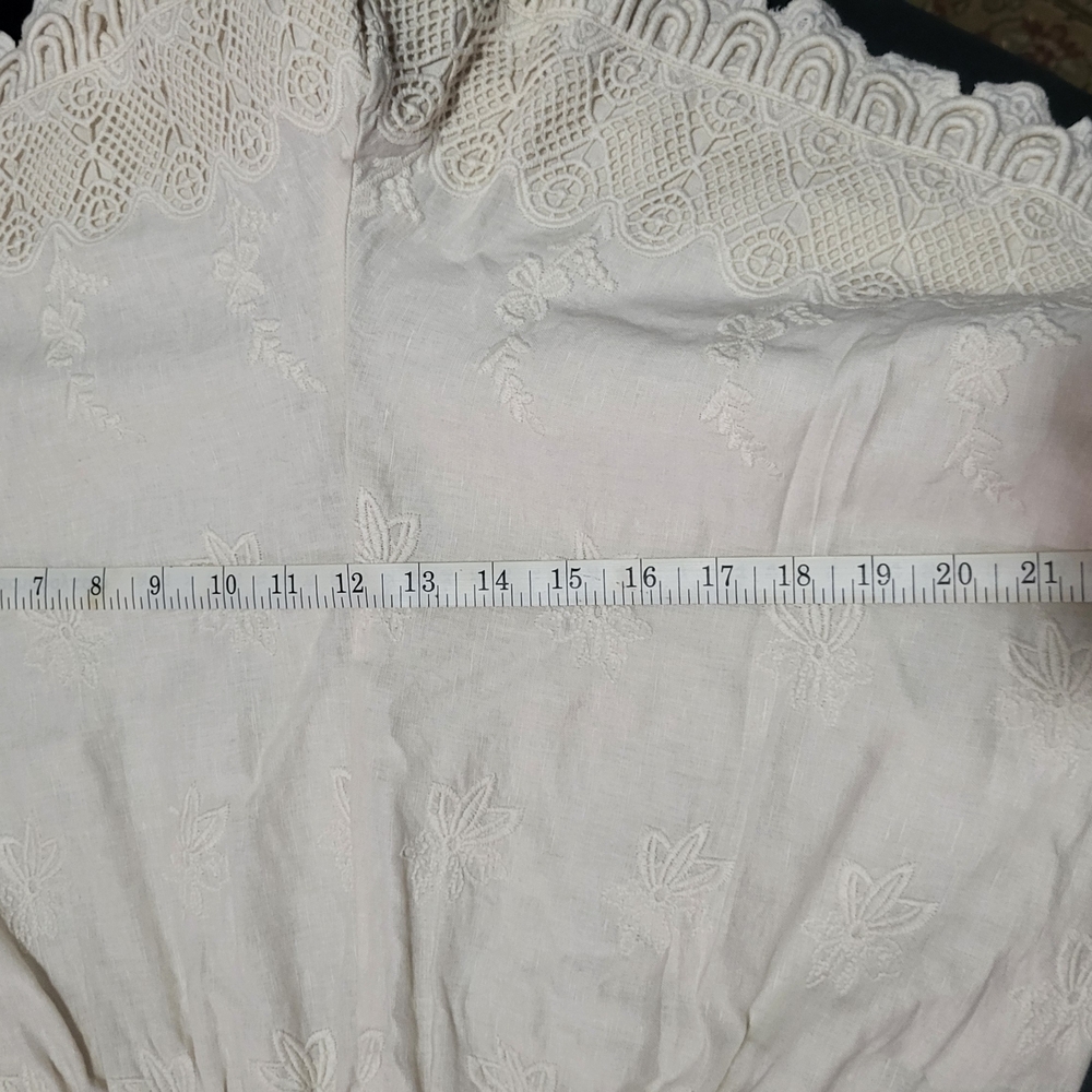 Elegant Lace Embroidered Top